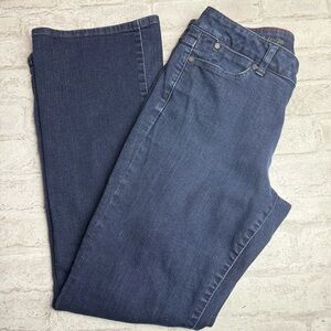 Talbots Jeans Curvy Boot Sz 6 Stretch Dark Denim EUC😍